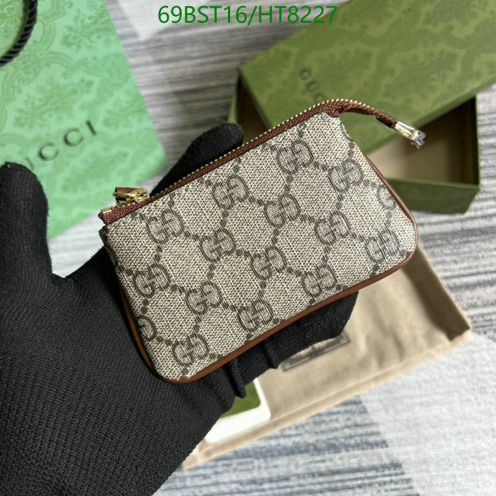 Gucci Bag-(Mirror)-Wallet-,Code: HT8227,$: 69USD