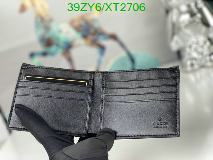 Gucci Bag-(4A)-Wallet-,Code: XT2706,$: 39USD