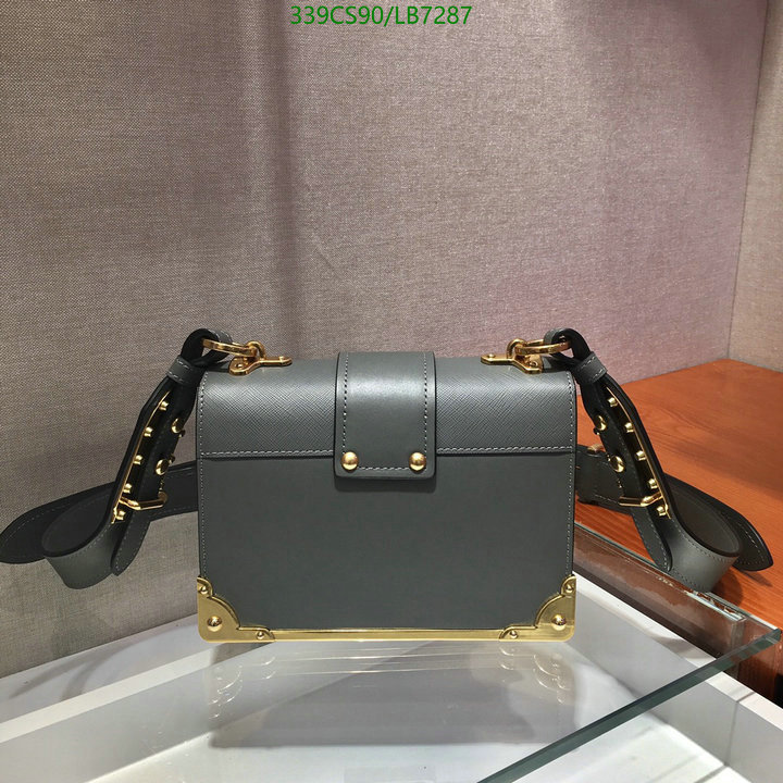 Prada Bag-(Mirror)-Diagonal-,Code: LB7287,$: 339USD