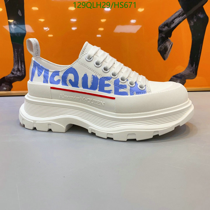 Men shoes-Alexander Mcqueen, Code: HS671,$: 129USD