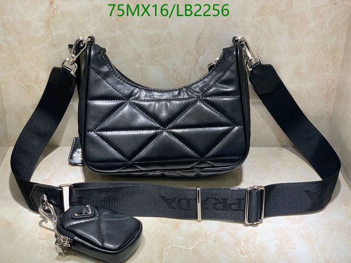 Prada Bag-(4A)-Re-Edition 2005,Code: LB2256,$: 75USD