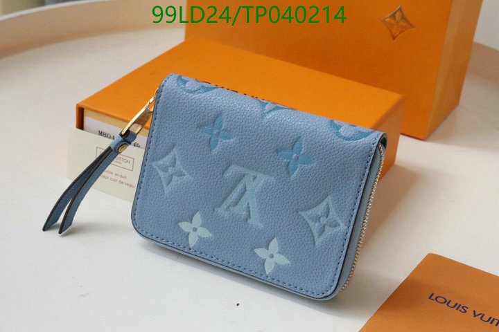 LV Bags-(Mirror)-Wallet-,Code: TP040214,