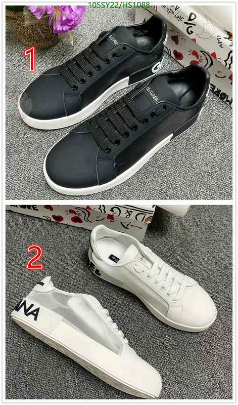 Men shoes-D&G, Code: HS1088,$: 105USD