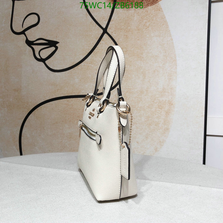 Coach Bag-(4A)-Handbag-,Code: ZB6188,$: 75USD