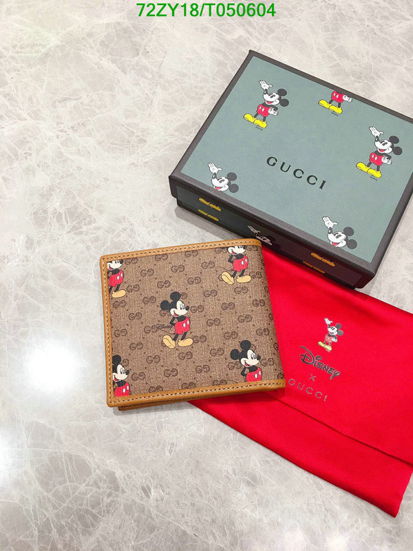 Gucci Bag-(Mirror)-Wallet-,Code: T050604,$: 72USD