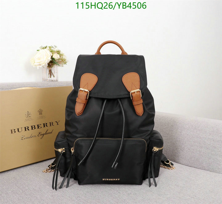 Burberry Bag-(4A)-Backpack-,Code: YB4506,$: 115USD