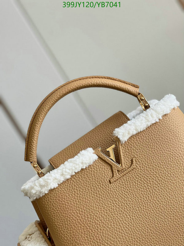 LV Bags-(Mirror)-Handbag-,Code: YB7041,