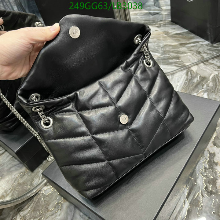 YSL Bag-(Mirror)-LouLou Series,Code: LB3038,$: 249USD