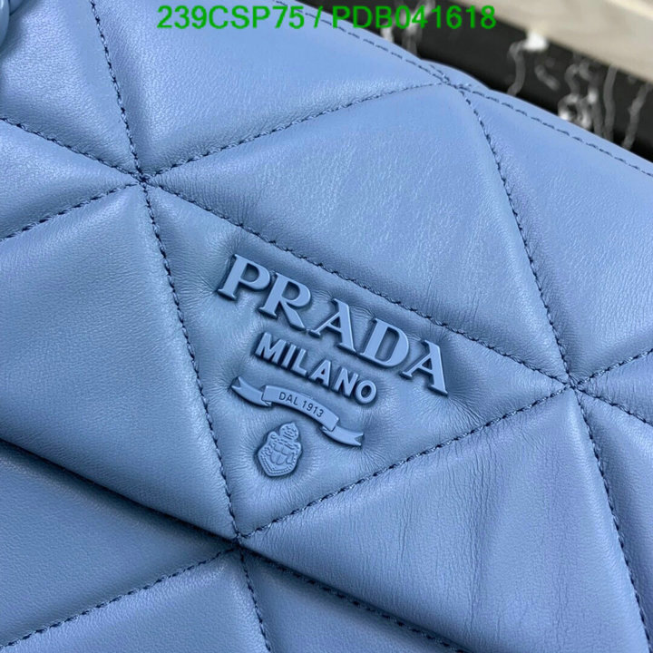 Prada Bag-(Mirror)-Diagonal-,Code: PDB041618,$: 239USD