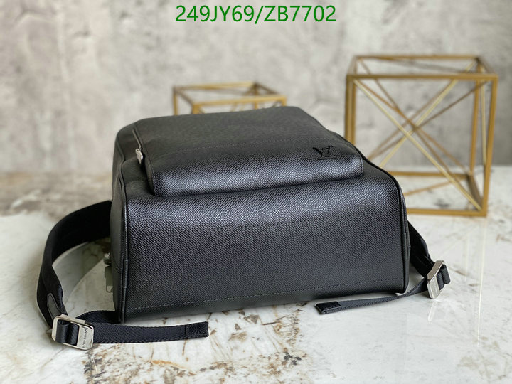 LV Bags-(Mirror)-Backpack-,Code: ZB7702,$: 249USD