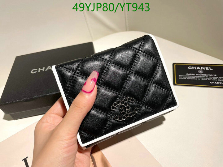 Chanel Bags ( 4A )-Wallet-,Code: YT943,$: 49USD