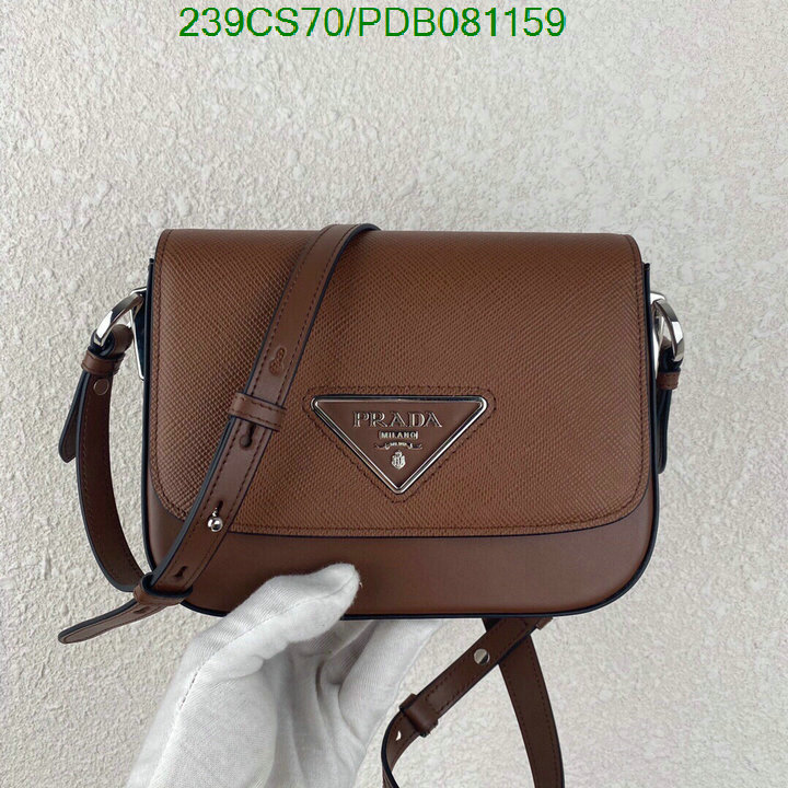 Prada Bag-(Mirror)-Diagonal-,Code:PDB081159,$:239USD