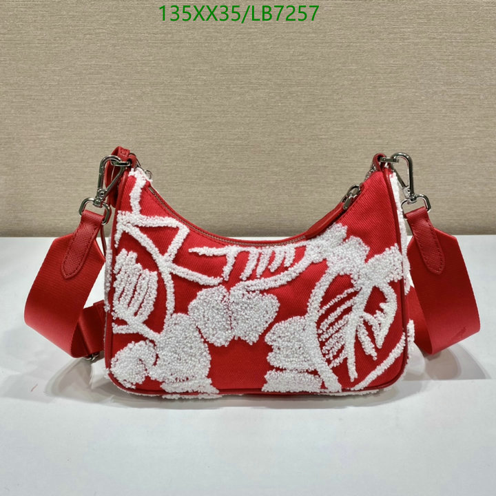 Prada Bag-(Mirror)-Re-Edition 2005,Code: LB7257,$: 135USD