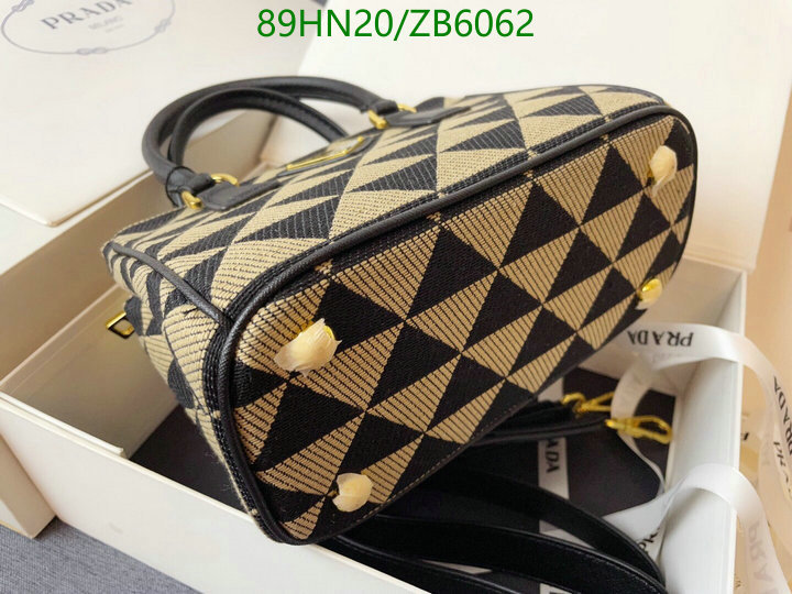 Prada Bag-(4A)-Handbag-,Code: ZB6062,$: 89USD