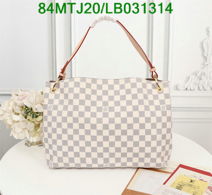 LV Bags-(4A)-Handbag Collection-,Code: LB031314,$: 84USD