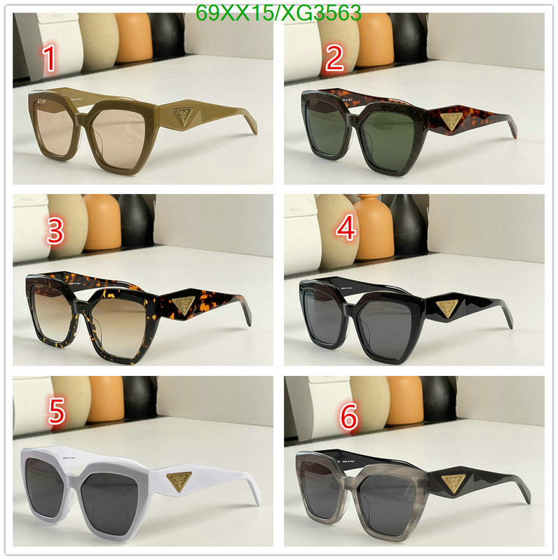 Glasses-Prada, Code: XG3563,$: 69USD