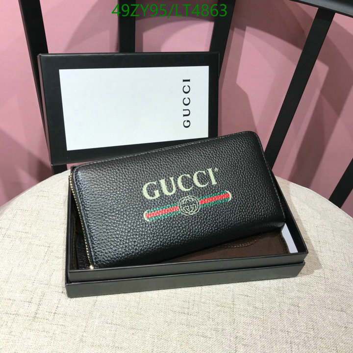 Gucci Bag-(4A)-Wallet-,Code: LT4863,$: 49USD
