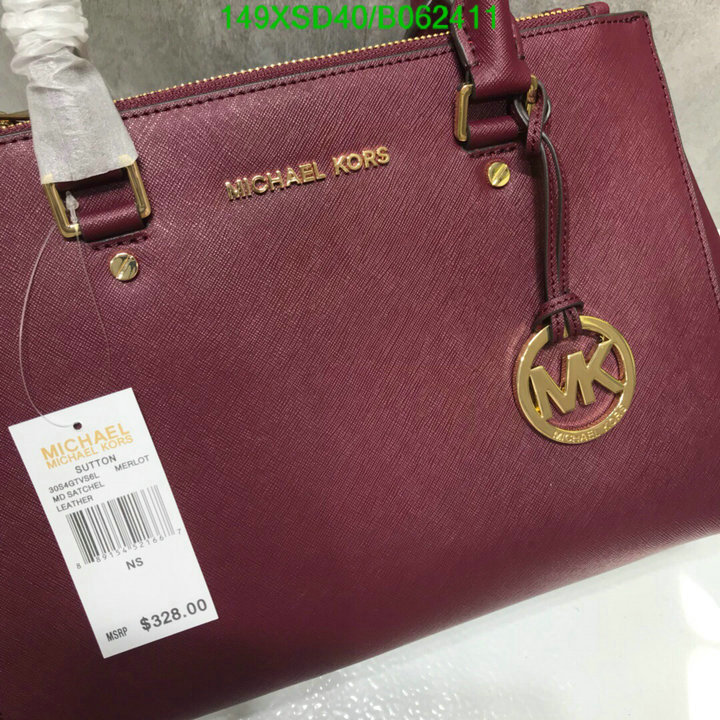 Michael Kors Bag-(Mirror)-Handbag-,Code: B062411,$: 149USD