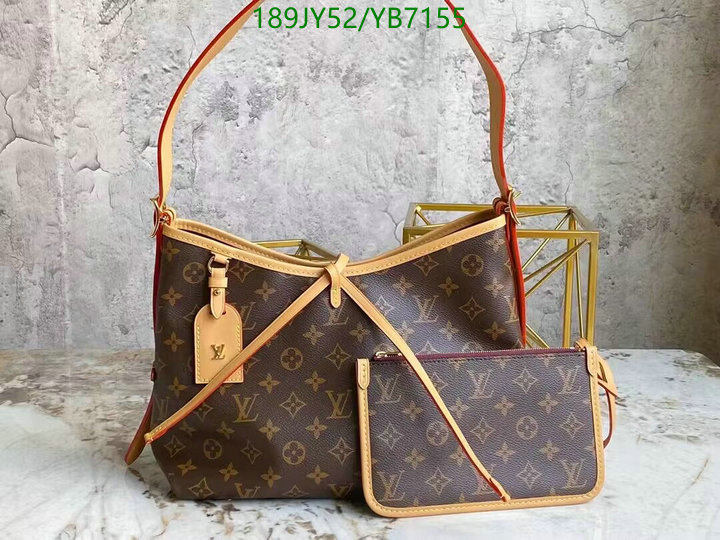 LV Bags-(Mirror)-Handbag-,Code: YB7155,$: 189USD