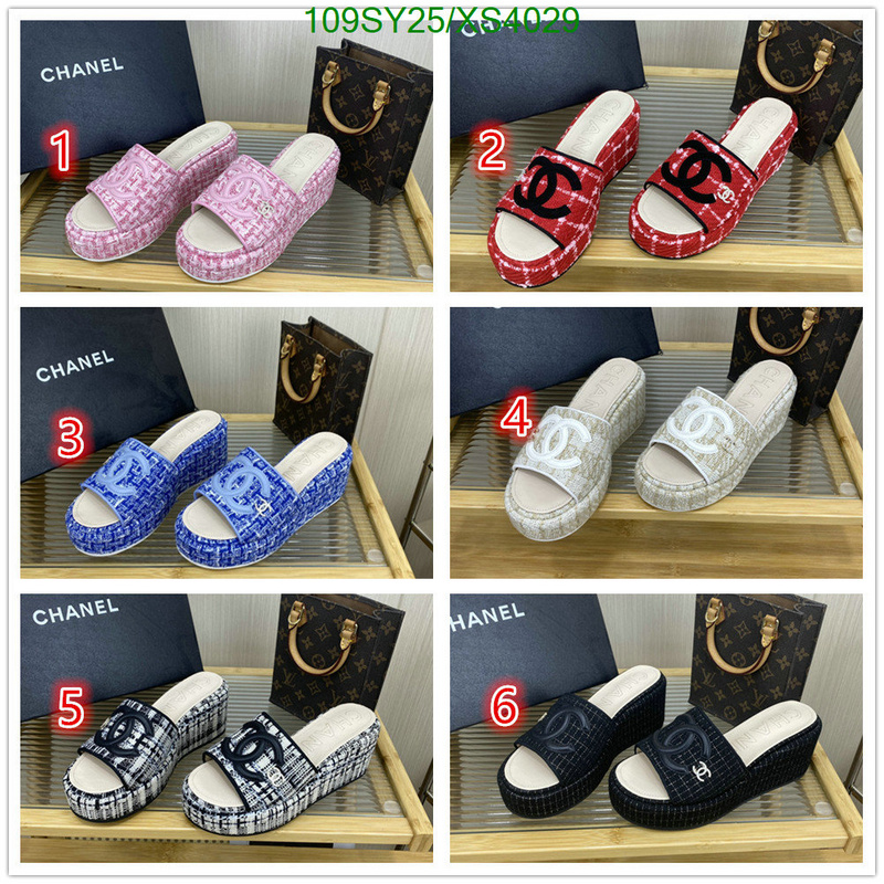 Women Shoes-Chanel, Code: XS4029,$: 109USD