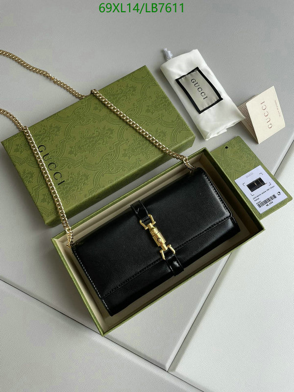 Gucci Bag-(4A)-Diagonal-,Code: LB7611,$: 69USD