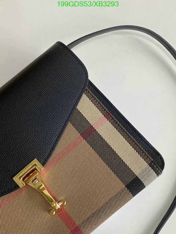 Burberry Bag-(Mirror)-Diagonal-,Code: XB3293,$: 199USD