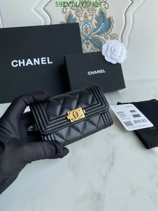 Chanel Bags -(Mirror)-Wallet-,Code: YT7121,$: 59USD