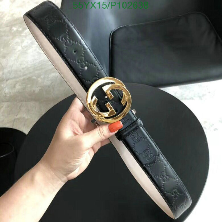 Belts-Gucci, Code: P102638,$:55USD