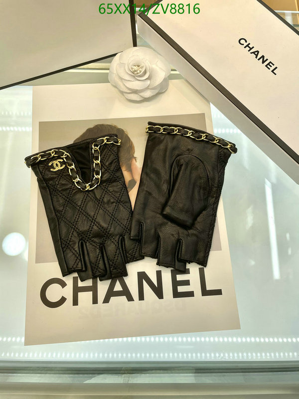 Gloves-Chanel, Code: ZV8816,$: 65USD