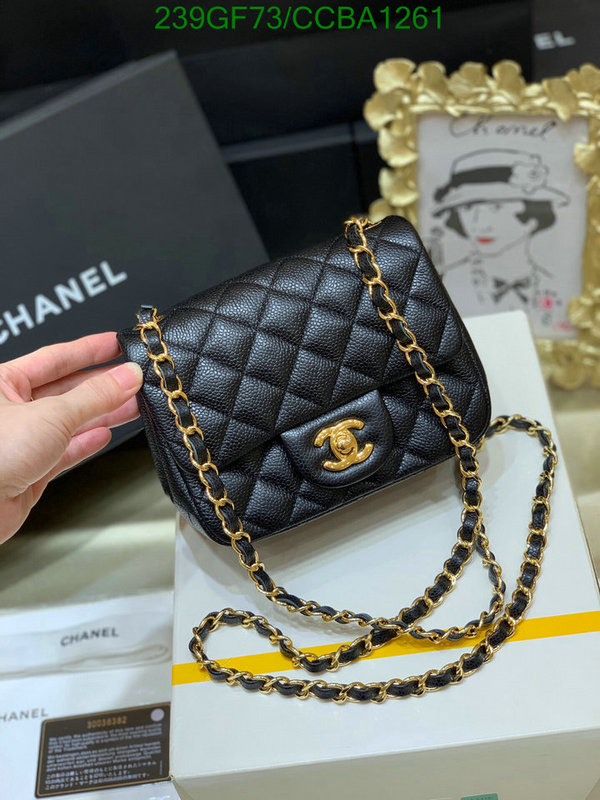 Chanel Bags -(Mirror)-Diagonal-,Code: CCBA1261,$: 239USD