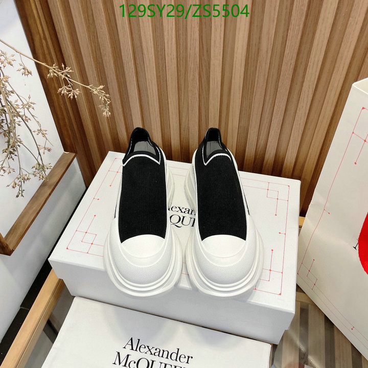 Women Shoes-Alexander Mcqueen, Code: ZS5504,$: 129USD