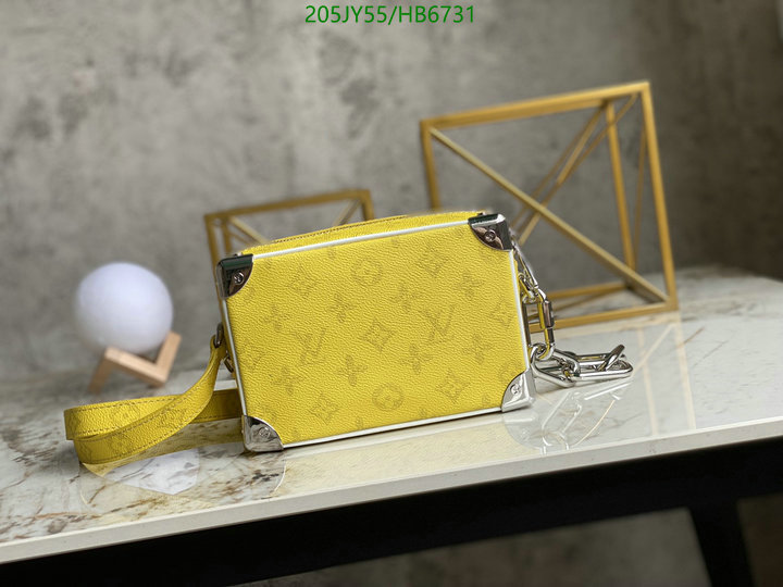 LV Bags-(Mirror)-Petite Malle-,Code: HB6731,$: 205USD