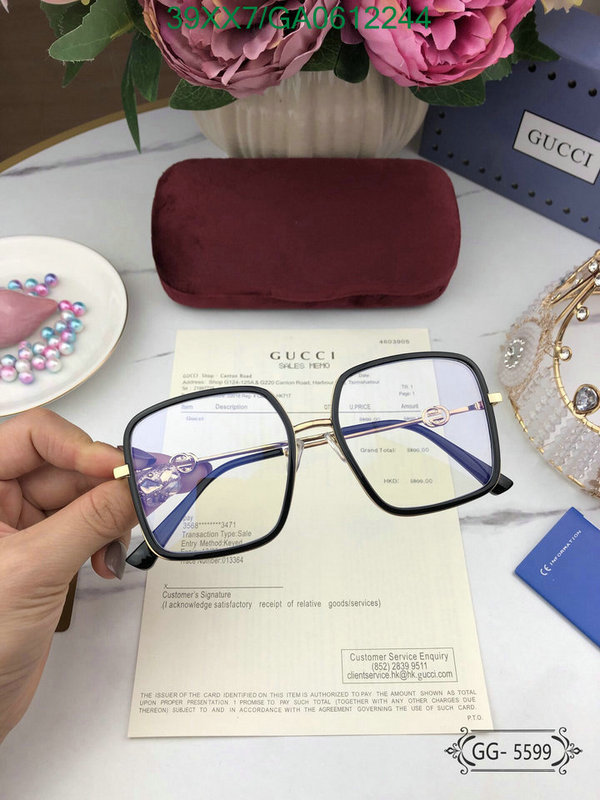 Glasses-Gucci, Code: GA0612244,$: 39USD