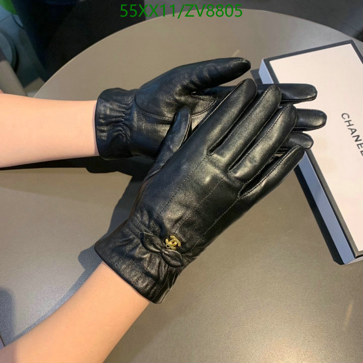 Gloves-Chanel, Code: ZV8805,$: 55USD