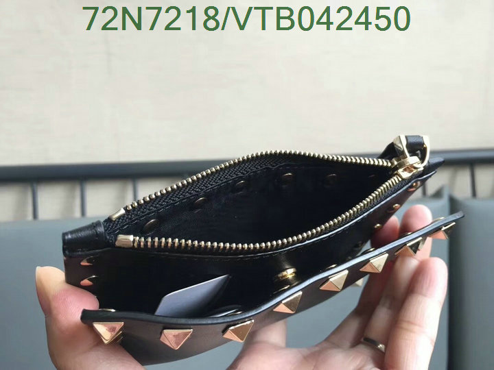 Valentino Bag-(Mirror)-Wallet-,Code: VTB042450,$:72USD