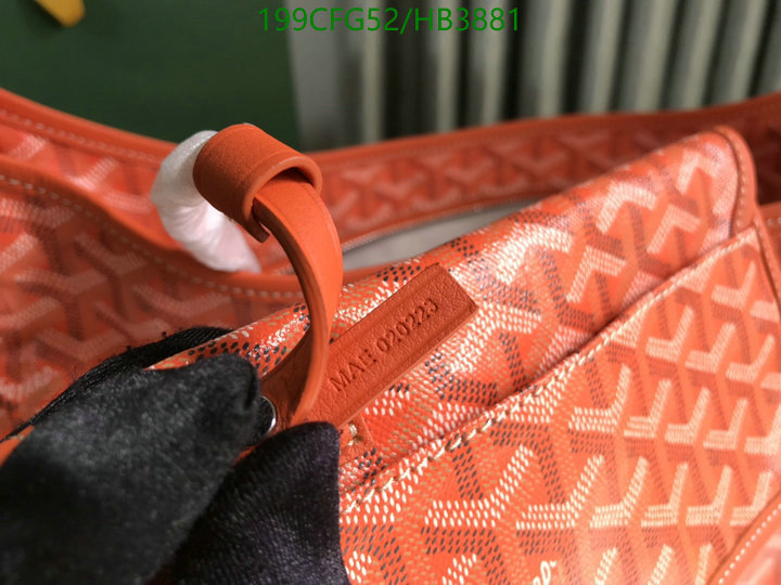 Goyard Bag-(Mirror)-Handbag-,Code: HB3881,$: 199USD