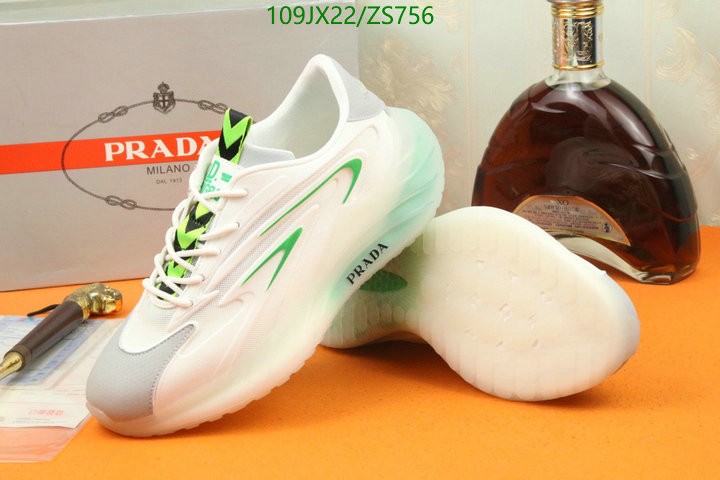 Men shoes-Prada, Code: ZS756,$: 109USD