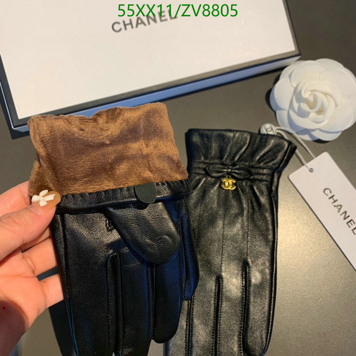 Gloves-Chanel, Code: ZV8805,$: 55USD