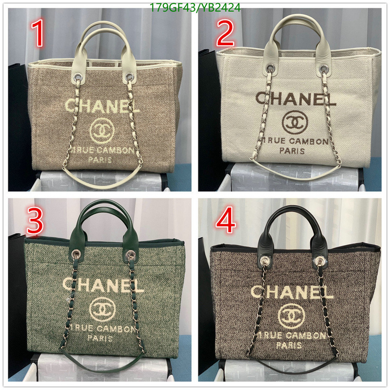 Chanel Bags -(Mirror)-Handbag-,Code: YB2424,$: 179USD