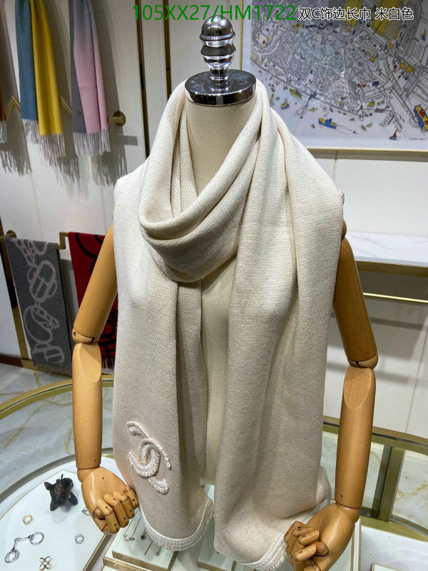 Scarf-Chanel, Code: HM1722,$: 105USD