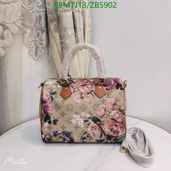 LV Bags-(4A)-Speedy-,Code: ZB5902,$: 89USD