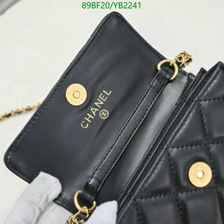 Chanel Bags ( 4A )-Diagonal-,Code: YB2241,$: 89USD