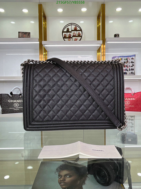 Chanel Bags -(Mirror)-Le Boy,Code: YB5558,$: 215USD