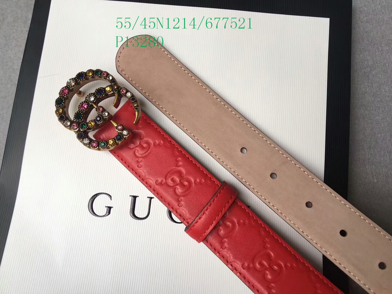 Belts-Gucci, Code： GGP010414,$: 55USD