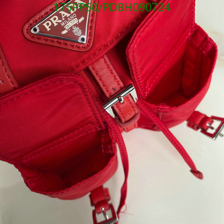 Prada Bag-(Mirror)-Backpack-,Code:PDBH090724,$:175USD