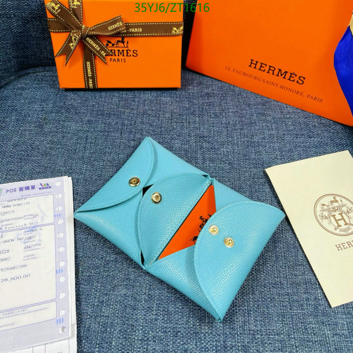 Hermes Bag-(4A)-Wallet-,Code: ZT1616,$: 35USD