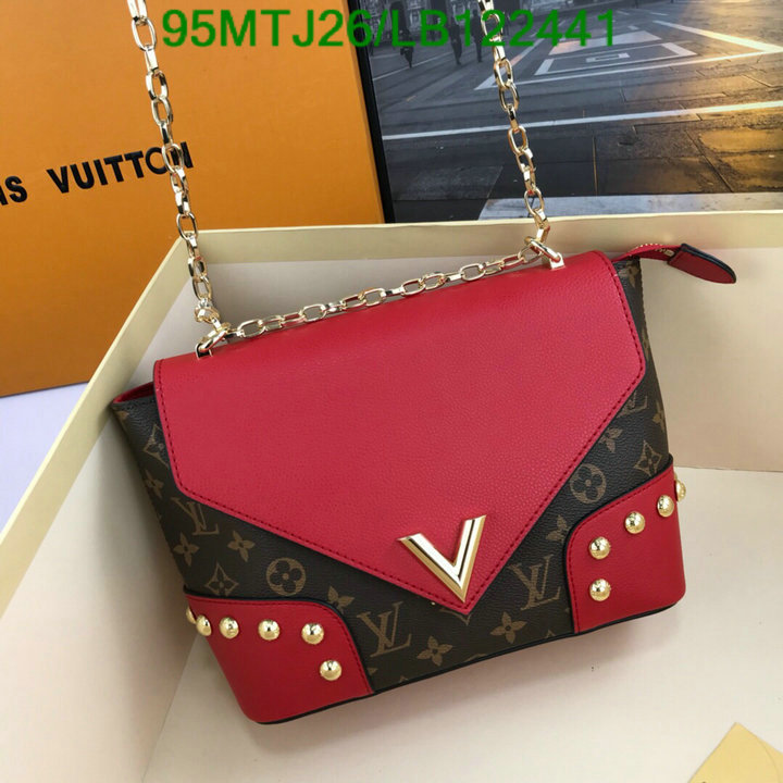 LV Bags-(4A)-Pochette MTis Bag-Twist-,Code: LB122441,$: 95USD