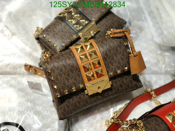 Michael Kors Bag-(Mirror)-Diagonal-,Code: MSB112834,$: 125USD