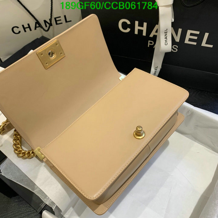 Chanel Bags -(Mirror)-Le Boy,Code: CCB061787,$: 189USD