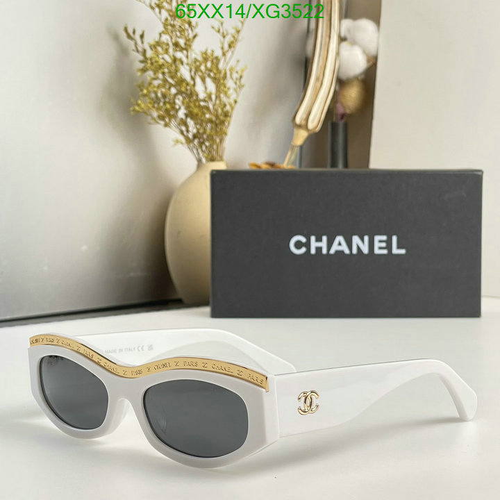 Glasses-Chanel, Code: XG3522,$: 65USD